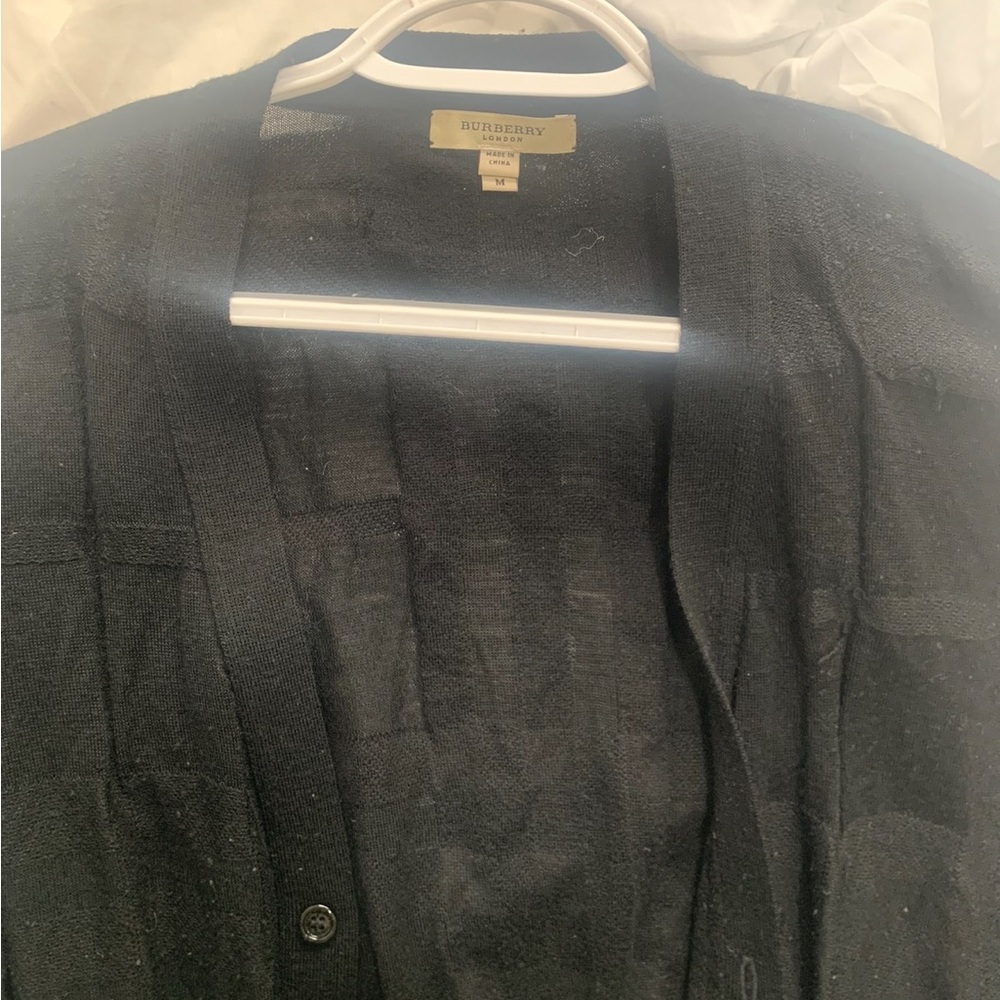 Burberry cardigan sz M